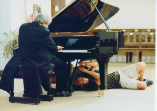 Grigory Sokolov 2003 Temple de Lourmarin avec les Accordeurs de piano,